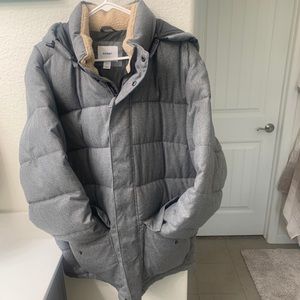 Fleece winter jacket